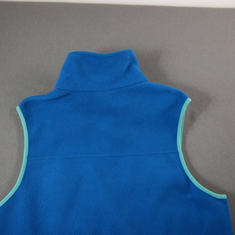 Patagonia Synchilla Full Zip Fleece Men L Vest Retro Office Castal Nautical Hike